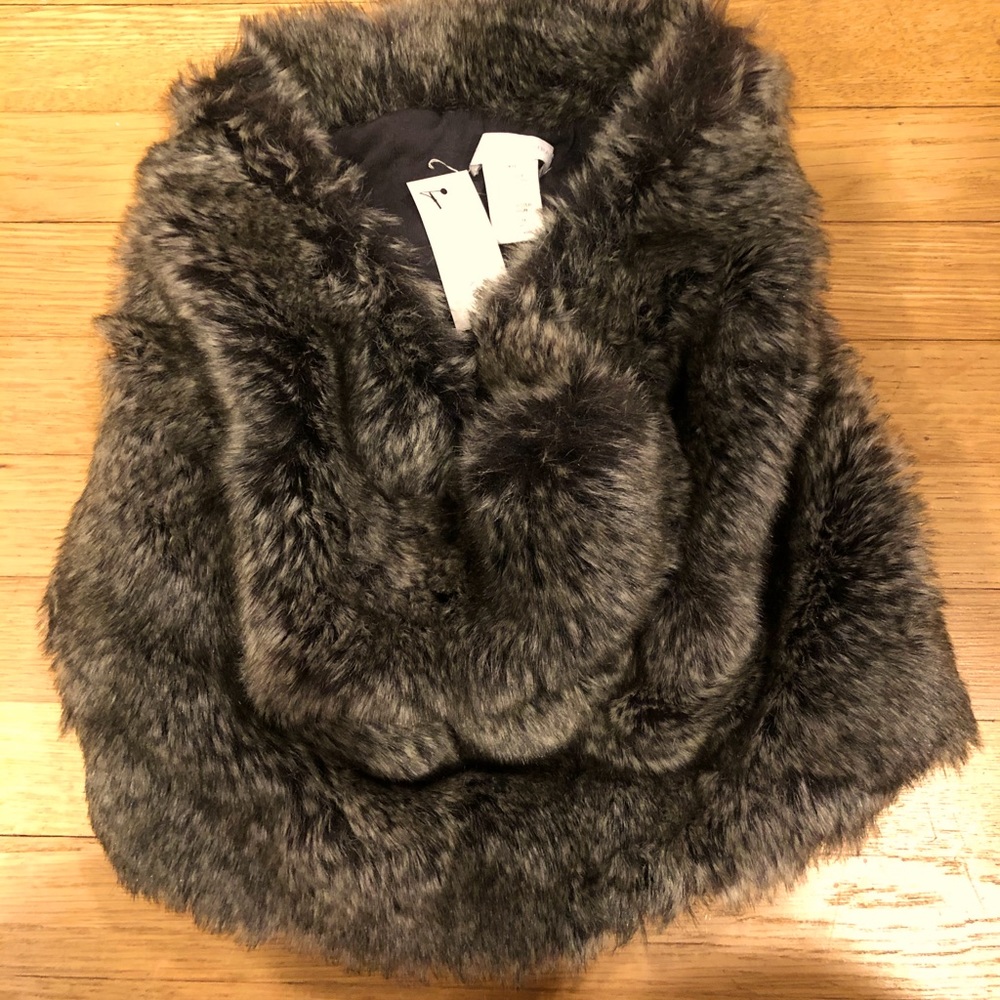 Faux fur neck scarf